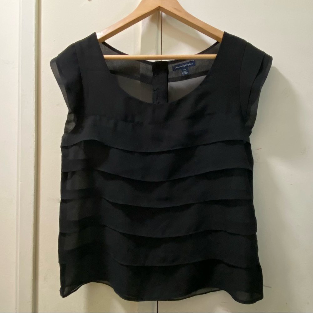 American Eagle Outfitters Women's Medium Sheer Blouse